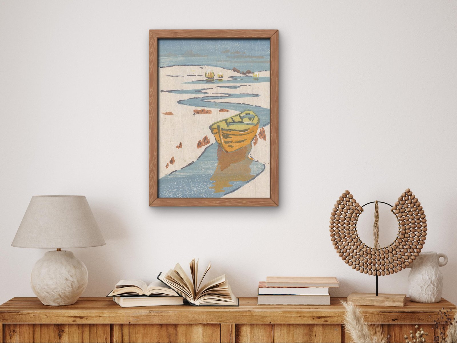 The Derelict by Arthur Wesley Dow, 1916, Art Deco and American Modernism, fine art print