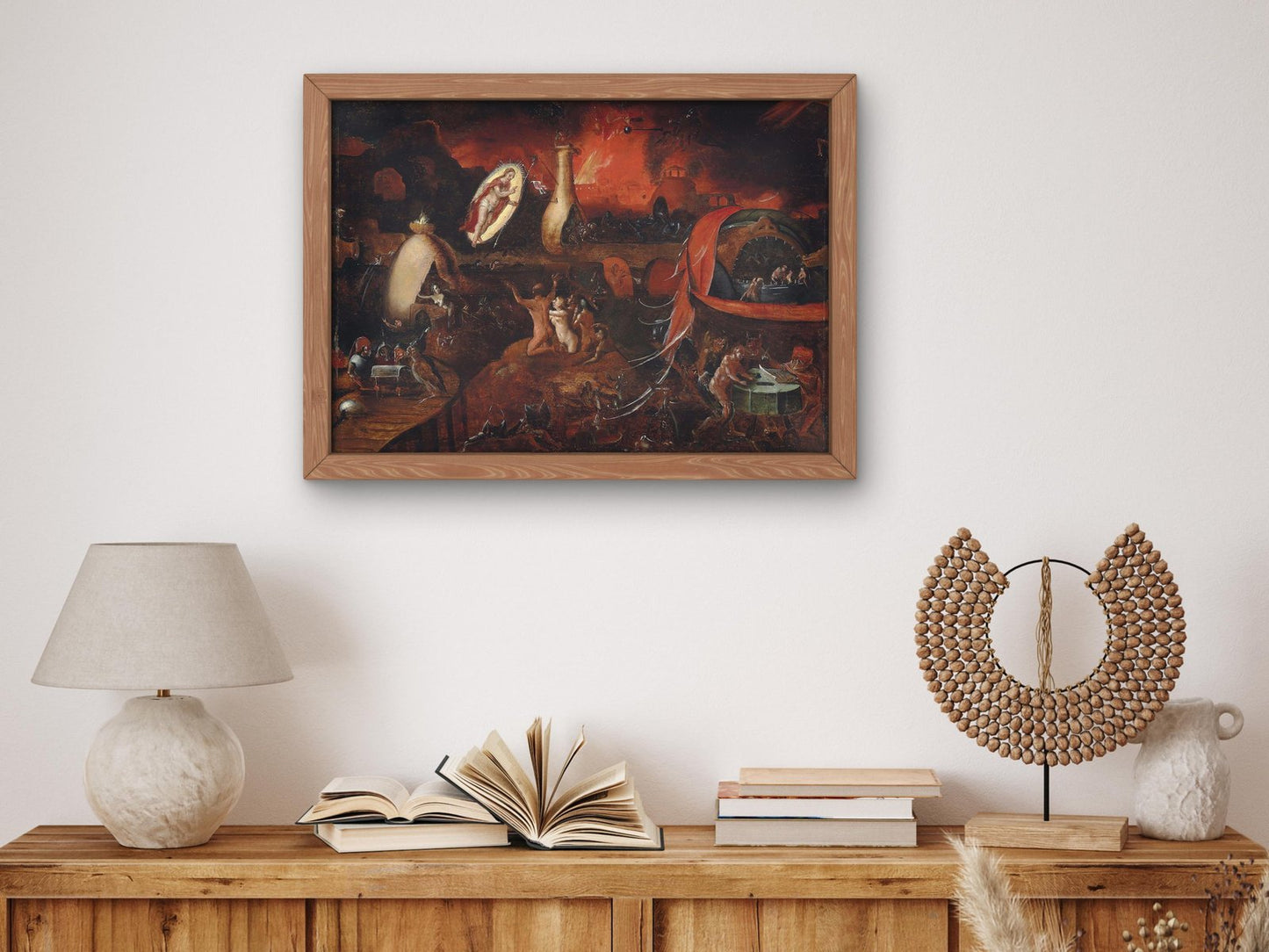 The Descent into Limbo by Pieter Huys, 1547, Mythology and Allegory, fine art print