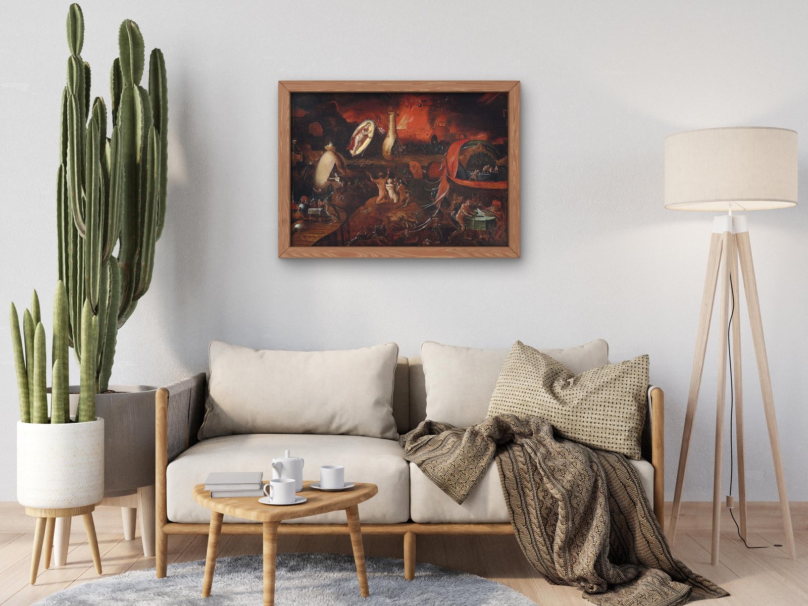 The Descent into Limbo by Pieter Huys, 1547, Mythology and Allegory, fine art print