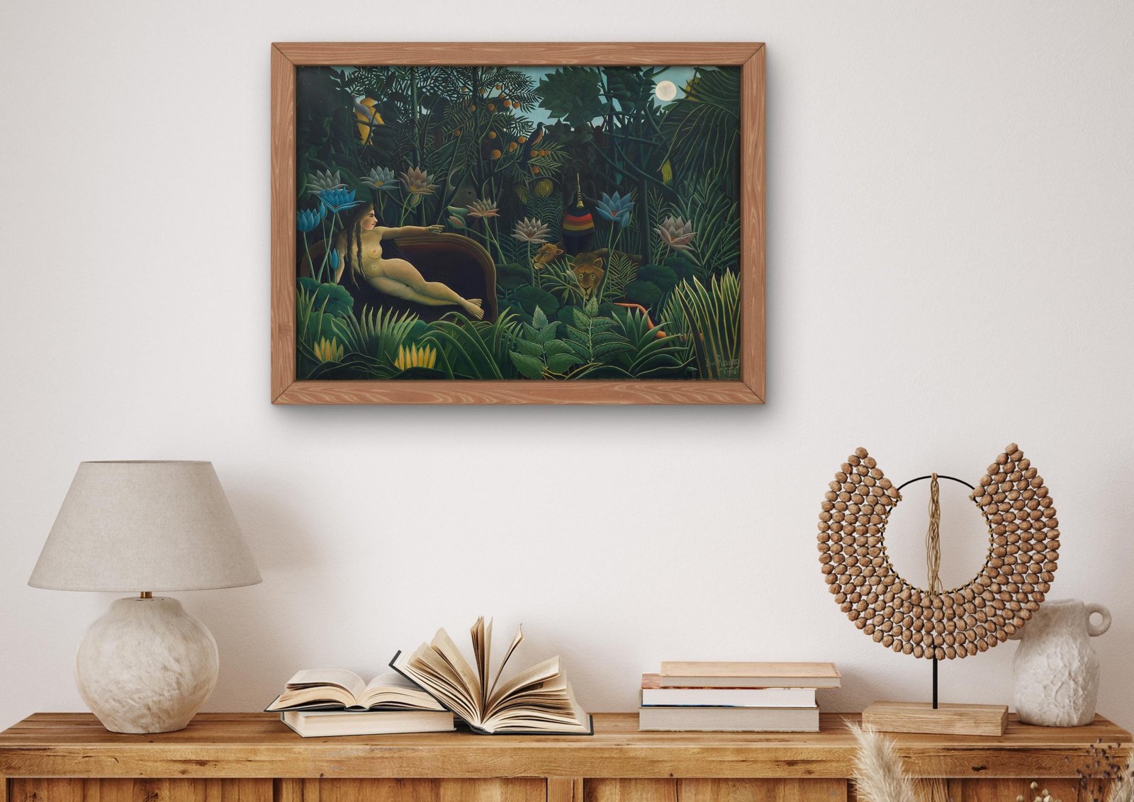 The Dream by Henri Rousseau, 1910, Post-Impressionism, fine art print