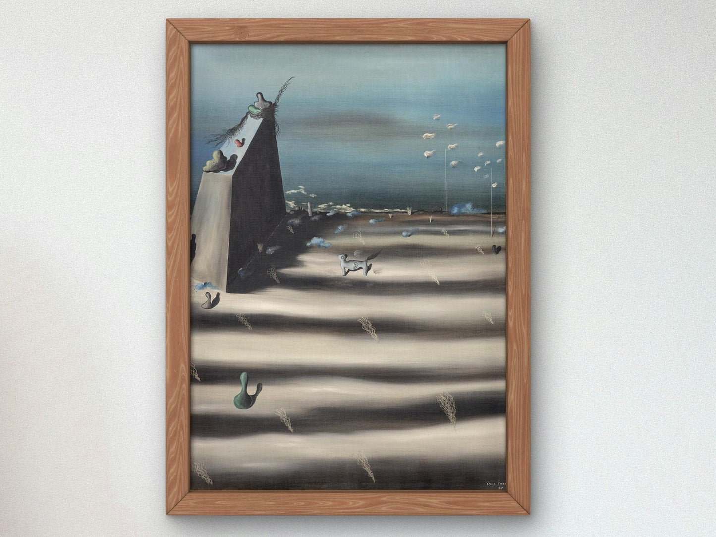 The Egoist by Yves Tanguy, 1945, Surrealism and Modern Art, fine art print