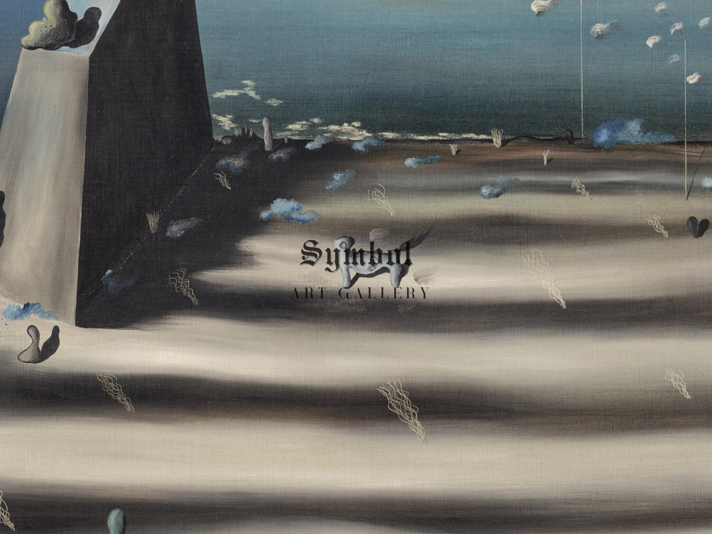 The Egoist by Yves Tanguy, 1945, Surrealism and Modern Art, fine art print