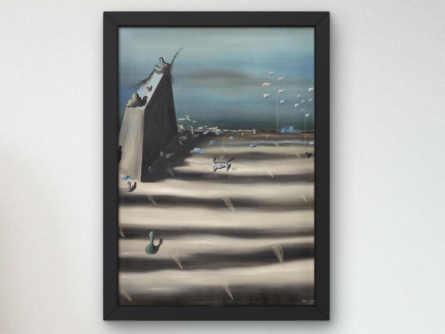 The Egoist by Yves Tanguy, 1945, Surrealism and Modern Art, fine art print