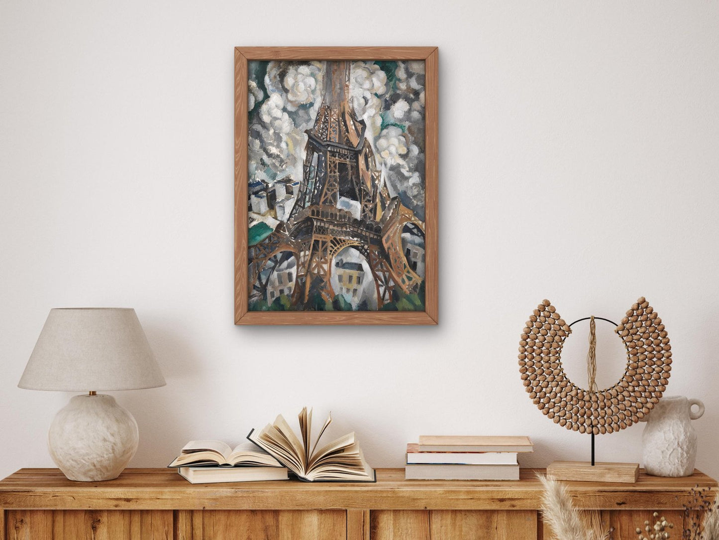 The Eiffel Tower by Robert Delaunay, 1909, Cubism and Abstract Art, fine art print