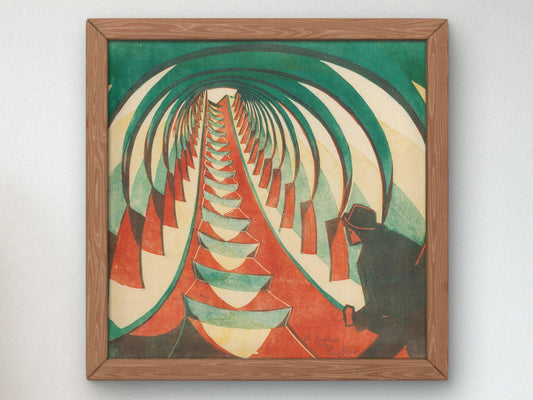 The Escalator by Cyril Edward Power, 1929, Art Deco and American Modernism, fine art print