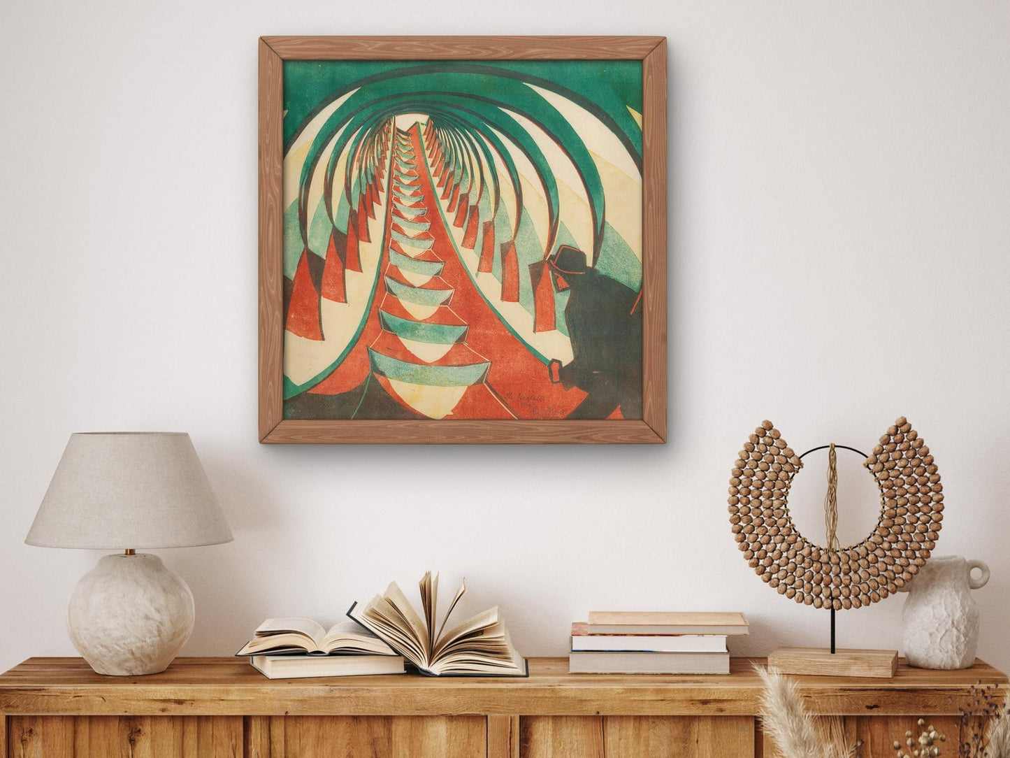 The Escalator by Cyril Edward Power, 1929, Art Deco and American Modernism, fine art print