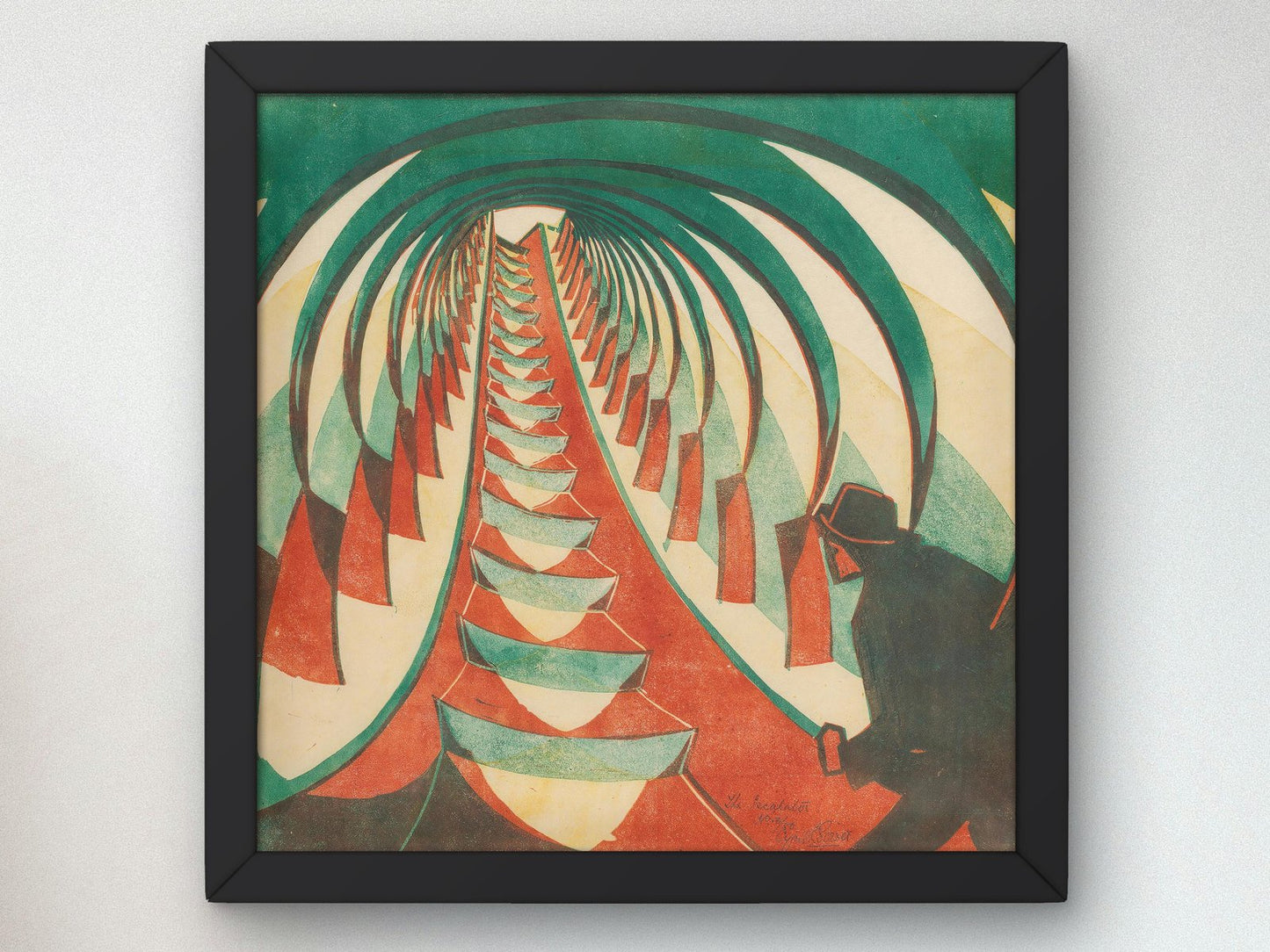The Escalator by Cyril Edward Power, 1929, Art Deco and American Modernism, fine art print
