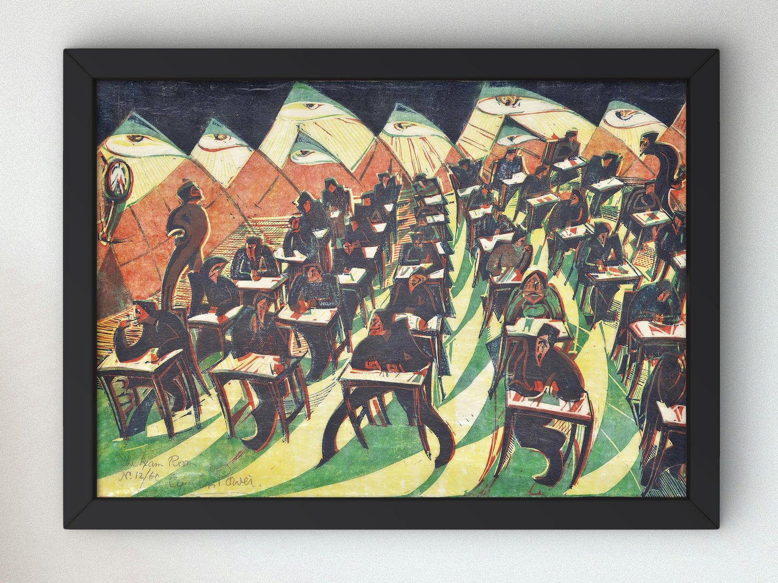The Exam Room by Cyril Power, 1934, Art Deco and American Modernism, fine art print