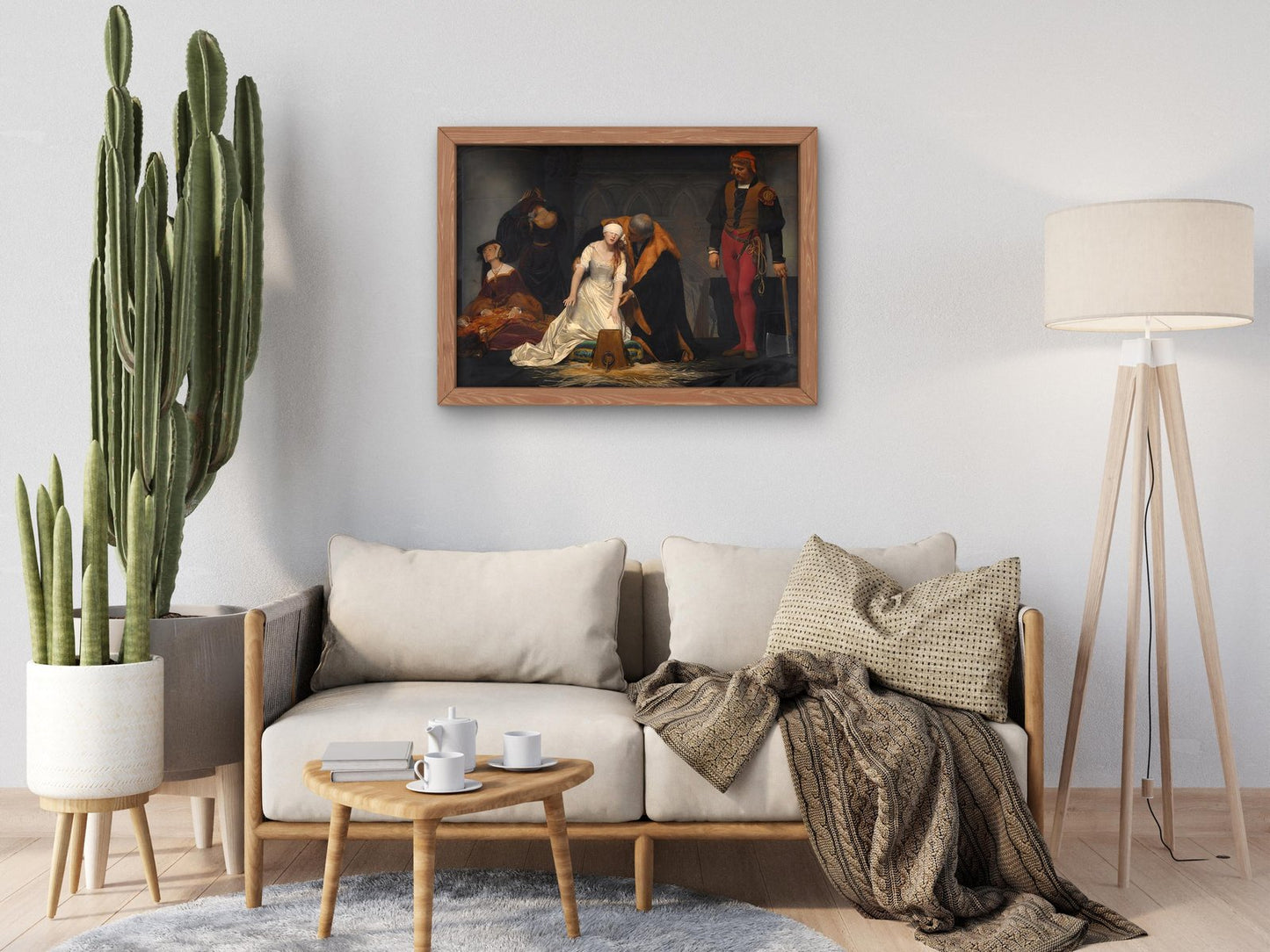 The Execution of Lady Jane Grey by Paul Delaroche, 1833, Romanticism, fine art print