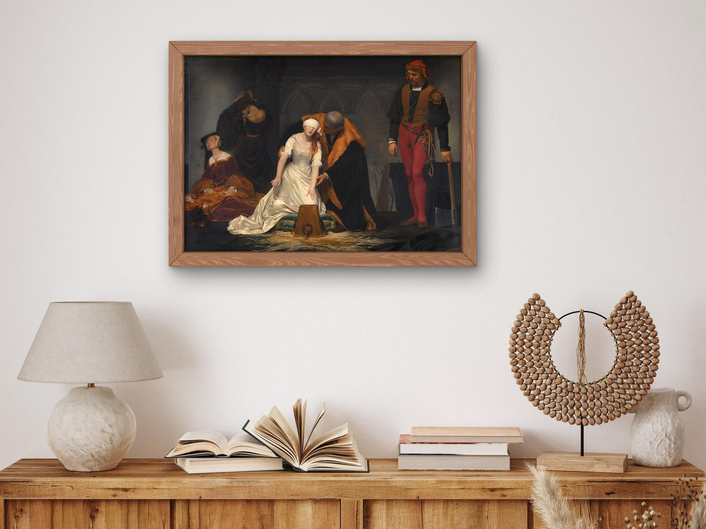 The Execution of Lady Jane Grey by Paul Delaroche, 1833, Romanticism, fine art print