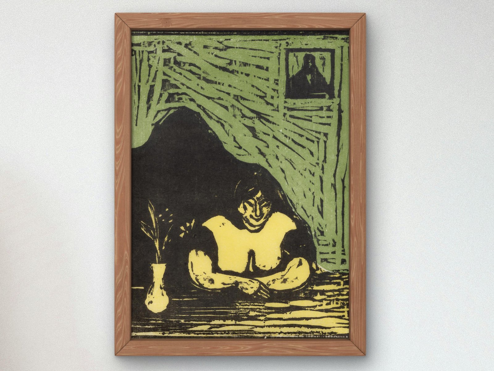 The Fat Whore by Edvard Munch, 1899, Expressionism and Fauvism, fine art print