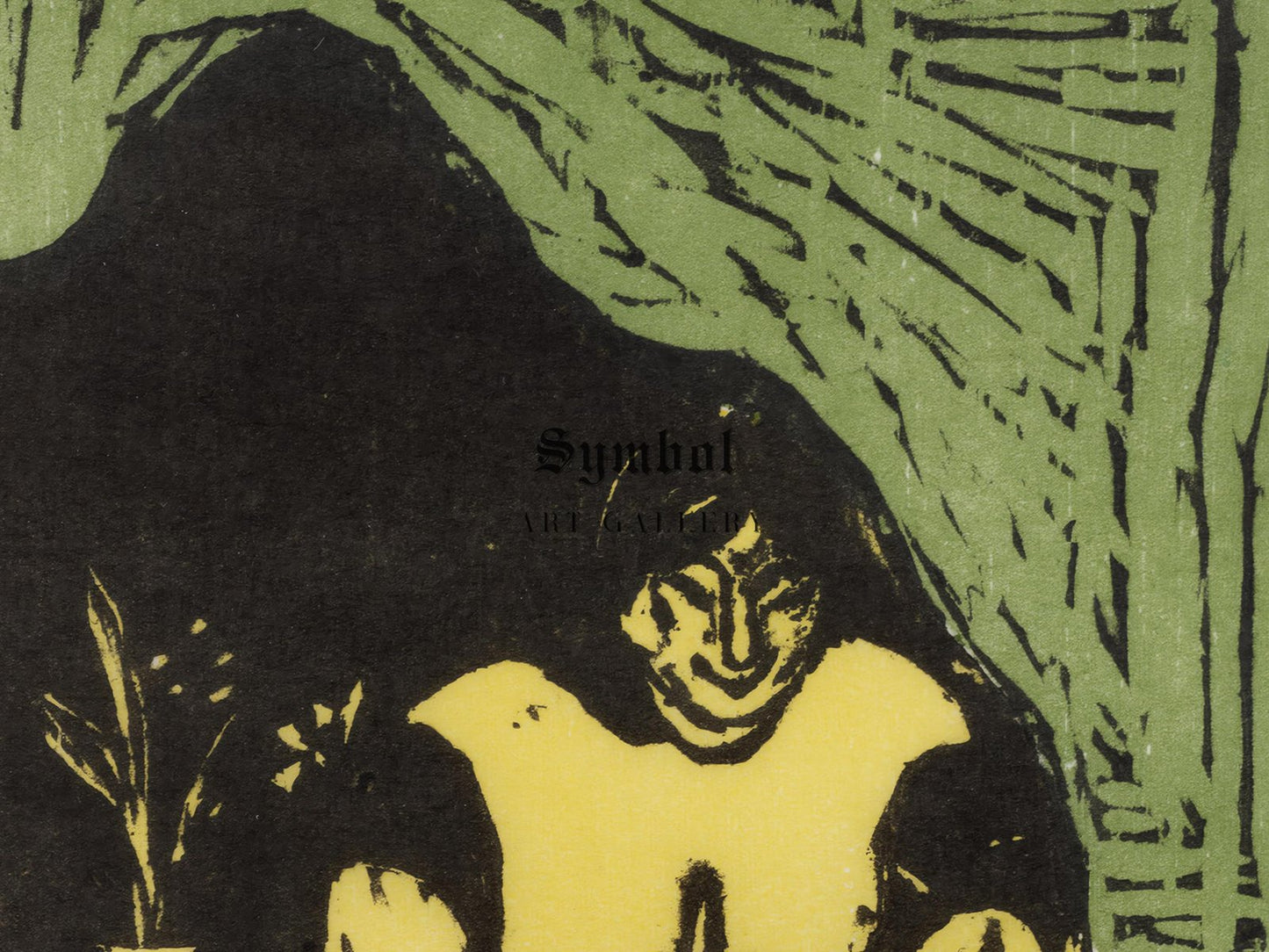 The Fat Whore by Edvard Munch, 1899, Expressionism and Fauvism, fine art print