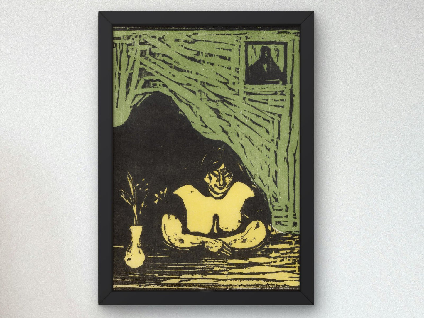 The Fat Whore by Edvard Munch, 1899, Expressionism and Fauvism, fine art print