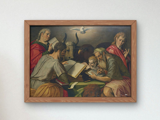 The Four Evangelists by Frans Floris, 1566, Renaissance, fine art print