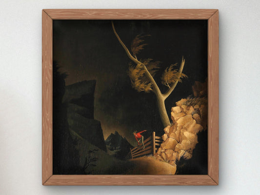 The Fugitive by Franz Sedlacek, 1928, Expressionism and Fauvism, fine art print