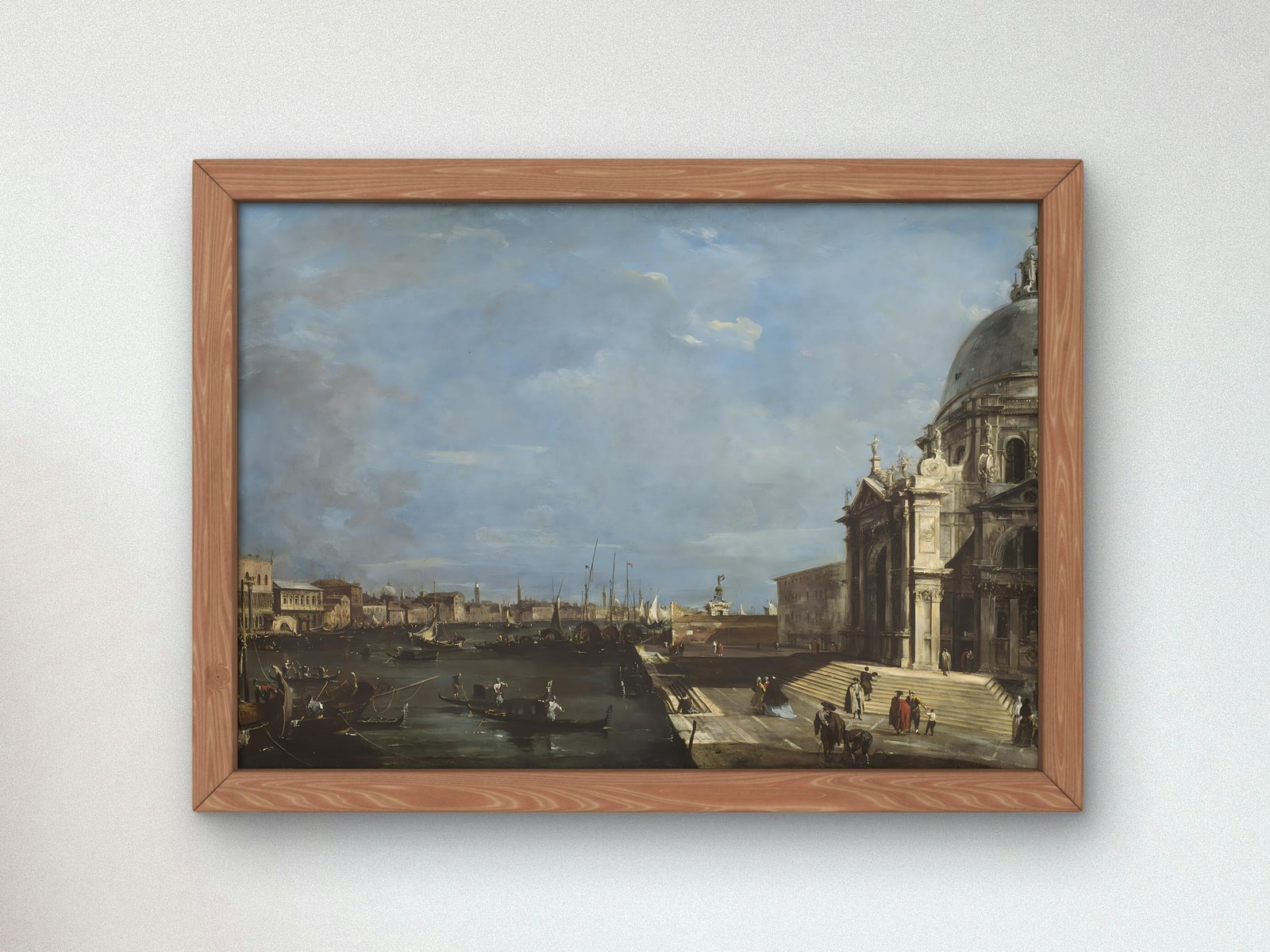 The Grand Canal Venice by Francesco Guardi, 1760, Rococo and Neoclassicism, fine art print