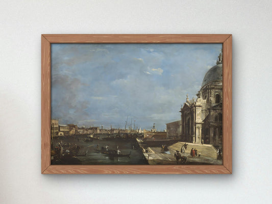 The Grand Canal Venice by Francesco Guardi, 1760, Rococo and Neoclassicism, fine art print
