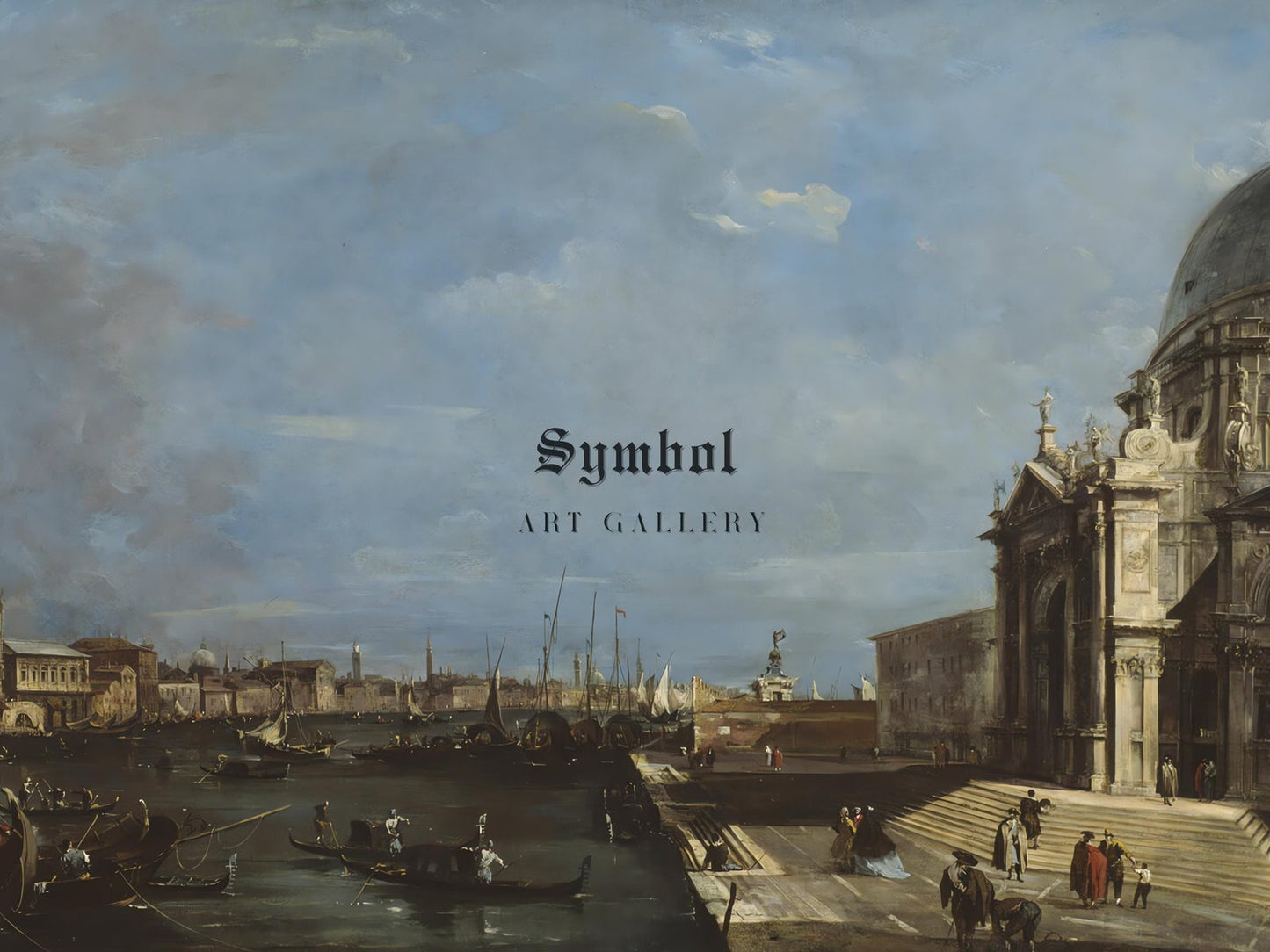 The Grand Canal Venice by Francesco Guardi, 1760, Rococo and Neoclassicism, fine art print
