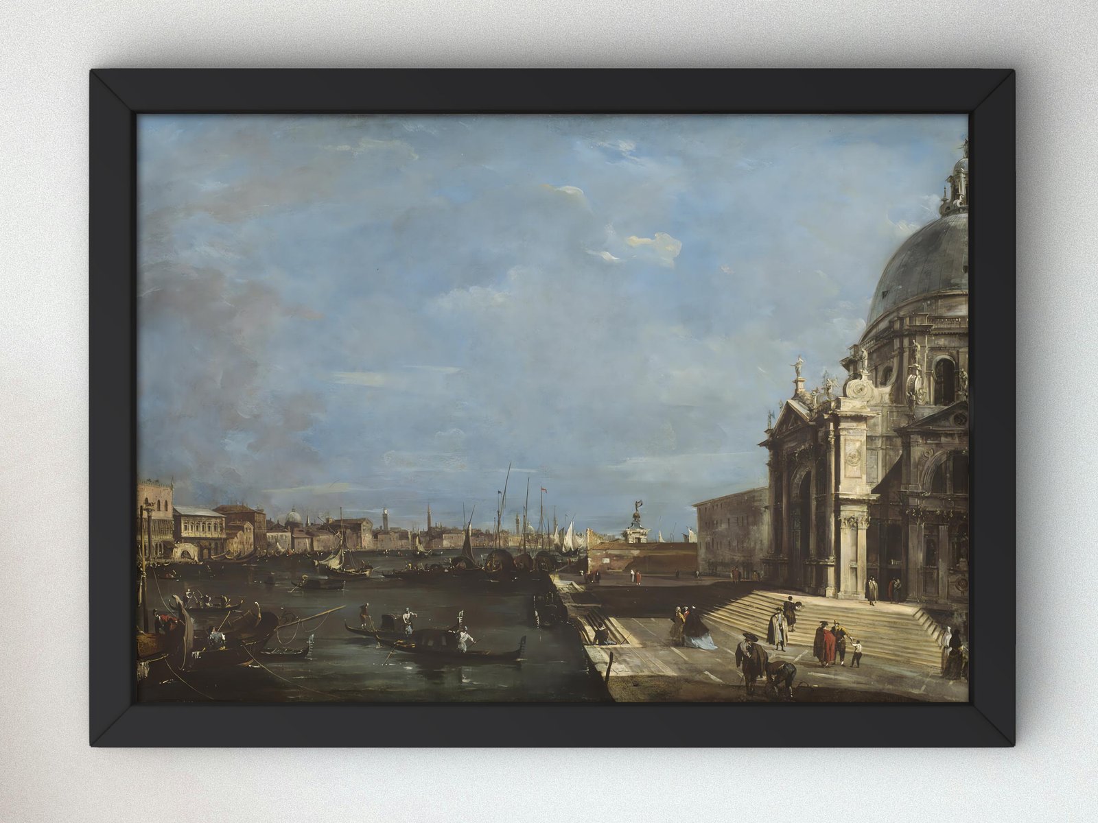 The Grand Canal Venice by Francesco Guardi, 1760, Rococo and Neoclassicism, fine art print