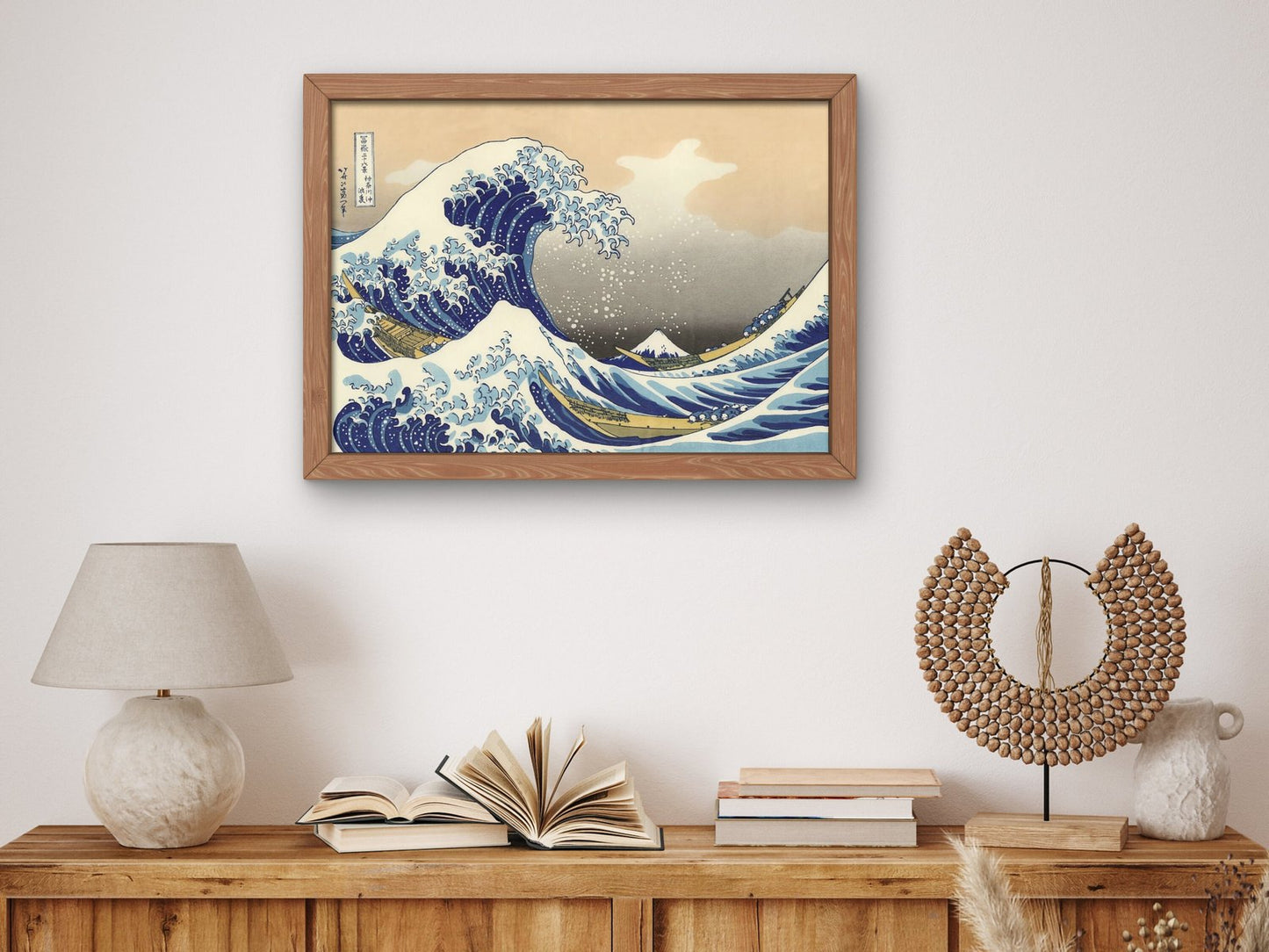 The Great Wave off Kanagawa by Katsushika Hokusai, 1831, Japanese Woodblock Prints, fine art print