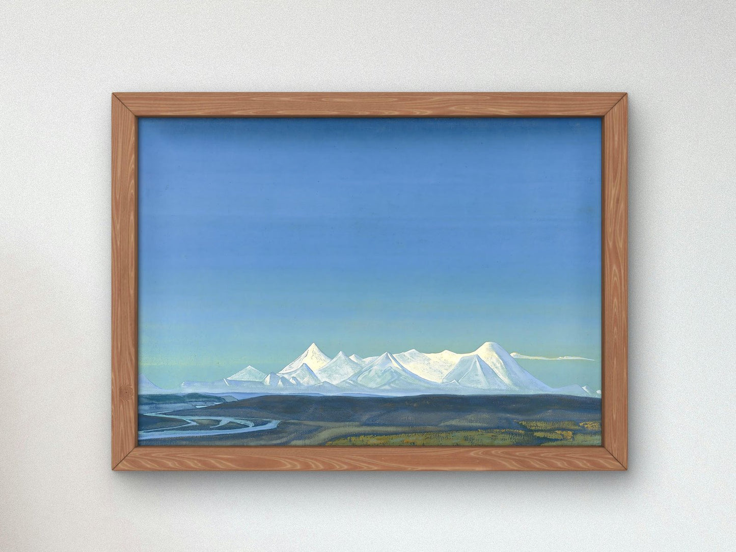 The Greatest and Holiest of Tangla by Nicolas Roerich, 1929, Surrealism and Modern Art, fine art print