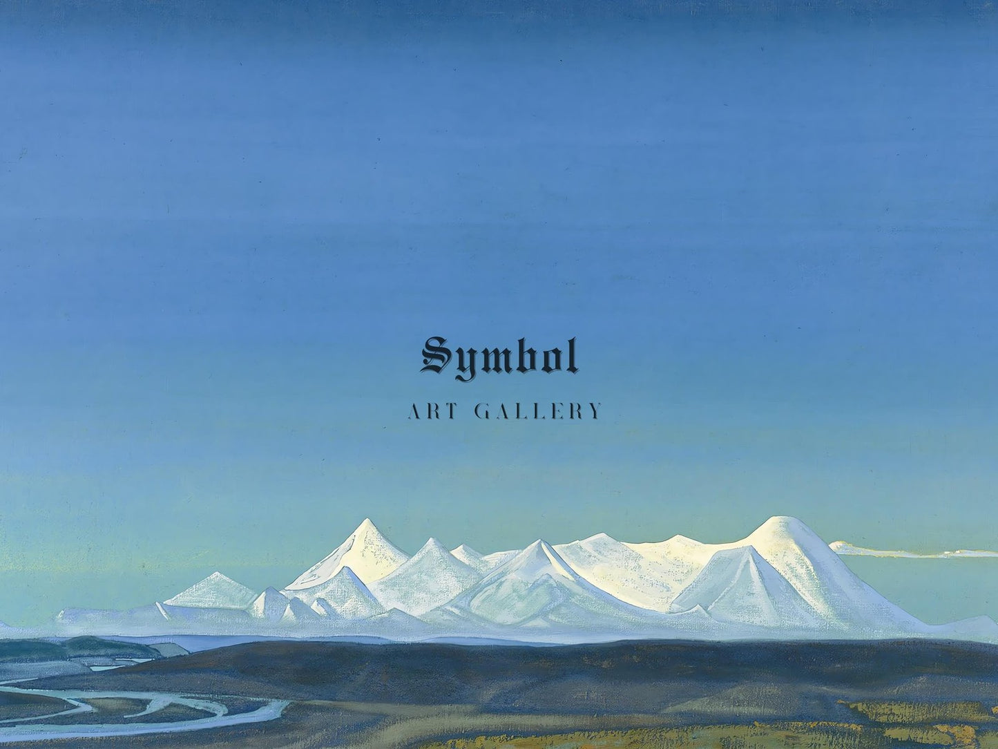 The Greatest and Holiest of Tangla by Nicolas Roerich, 1929, Surrealism and Modern Art, fine art print