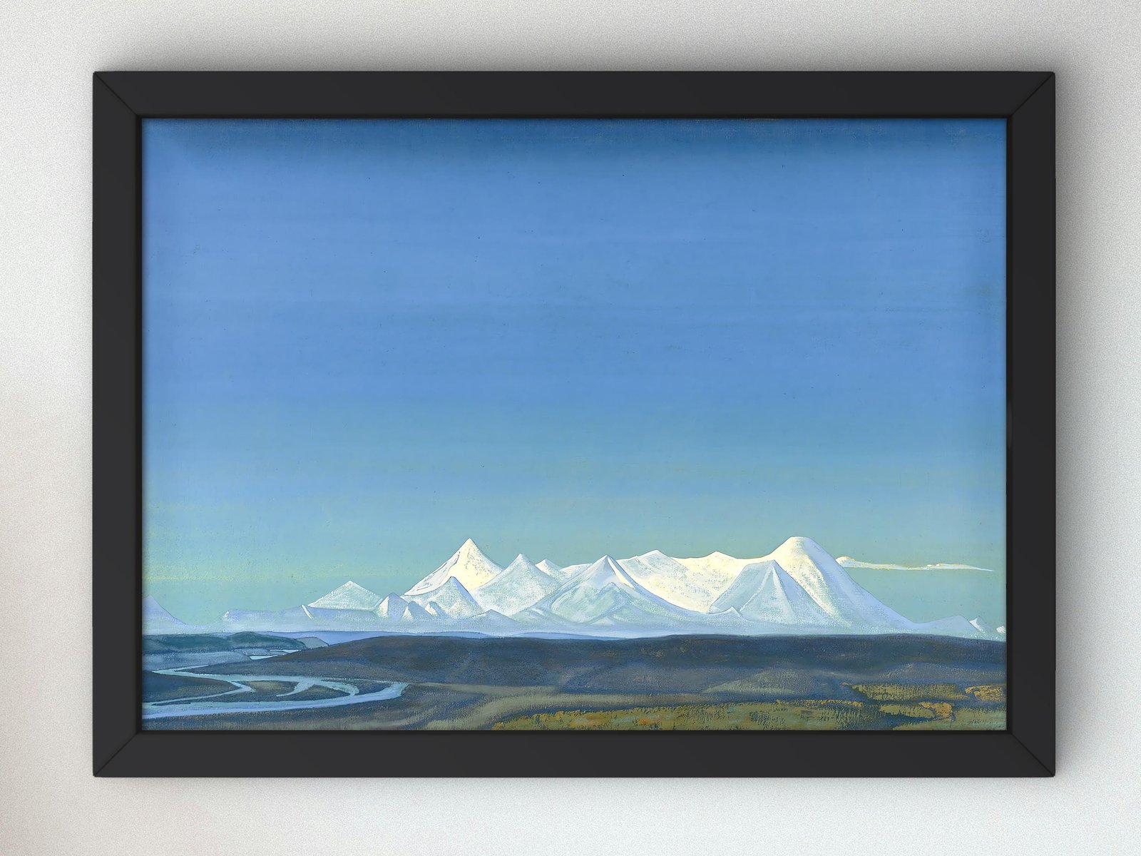 The Greatest and Holiest of Tangla by Nicolas Roerich, 1929, Surrealism and Modern Art, fine art print
