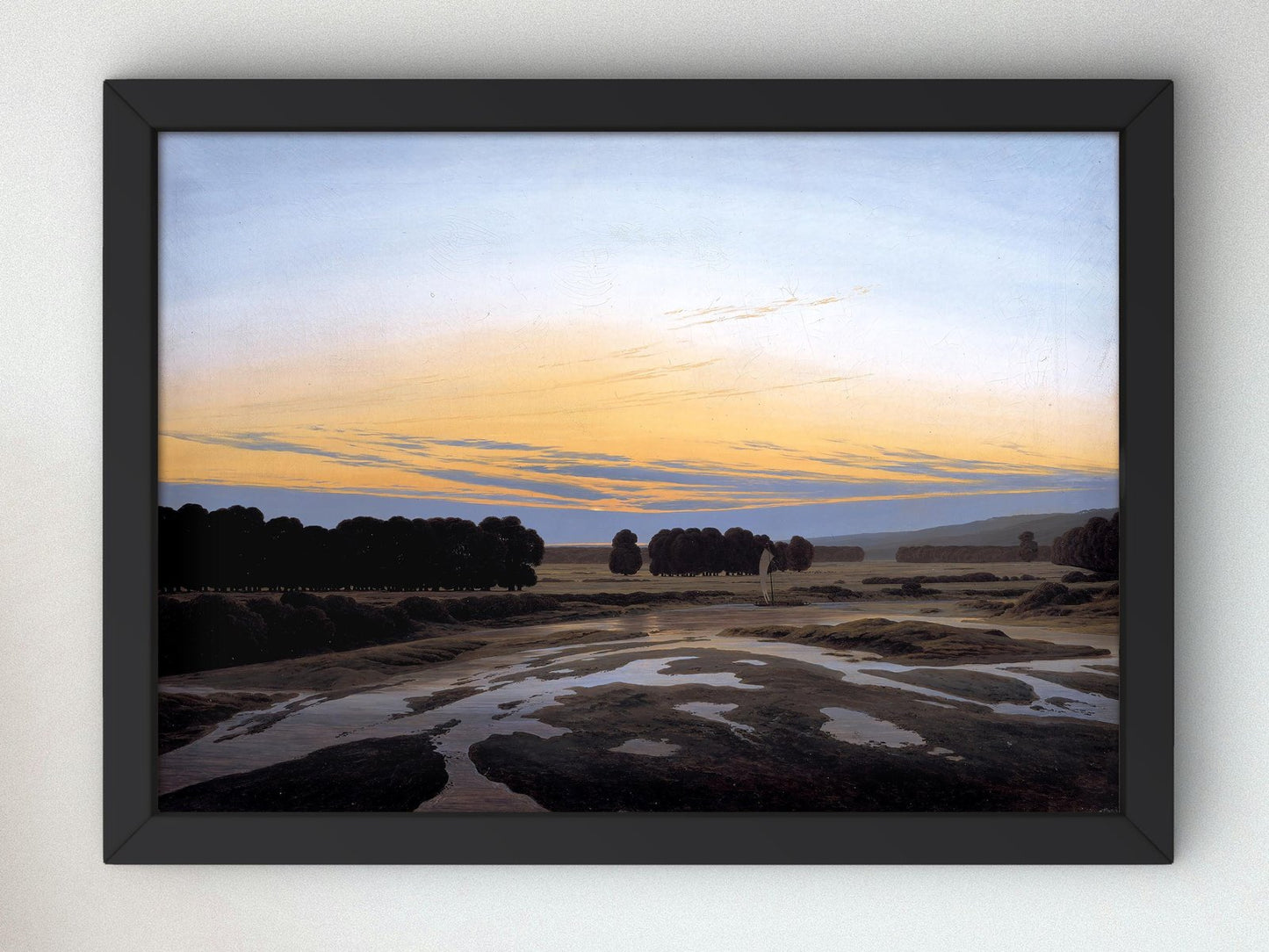 The Grosse Gehege near Dresden by Caspar David Friedrich, 1832, Romanticism and Classical Landscapes, fine art print