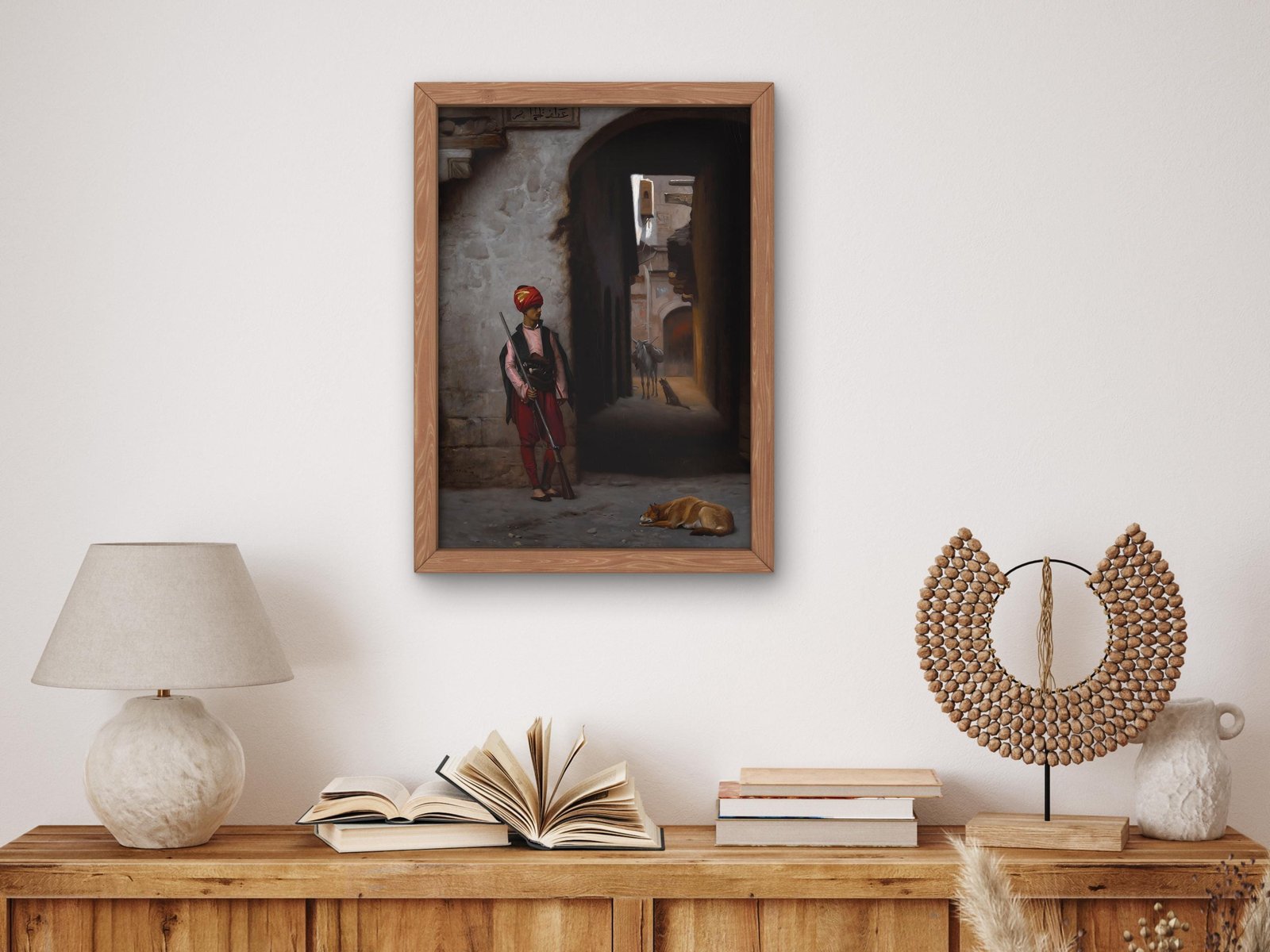 The Guard by Jean-Léon Gérôme, 1889, Orientalism and Exoticism, fine art print