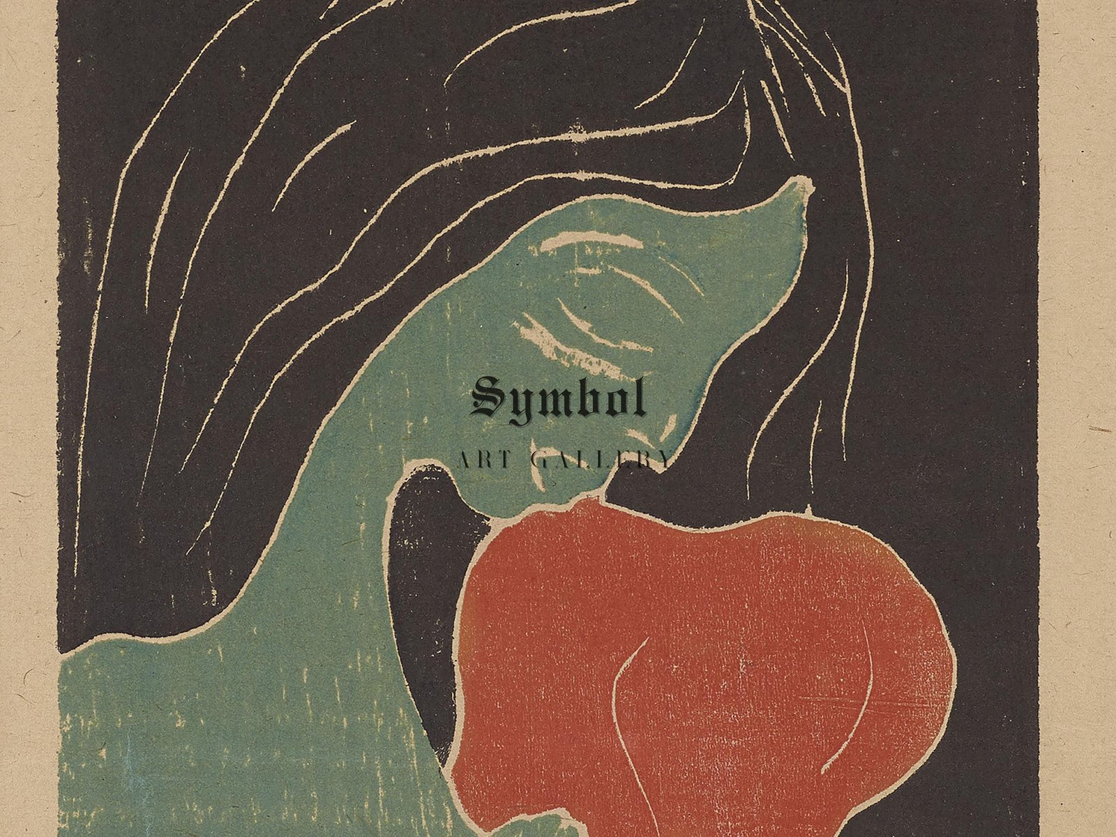 The Heart by Edvard Munch, 1899, Expressionism and Fauvism, fine art print