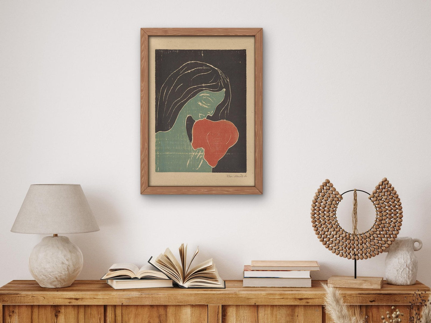 The Heart by Edvard Munch, 1899, Expressionism and Fauvism, fine art print
