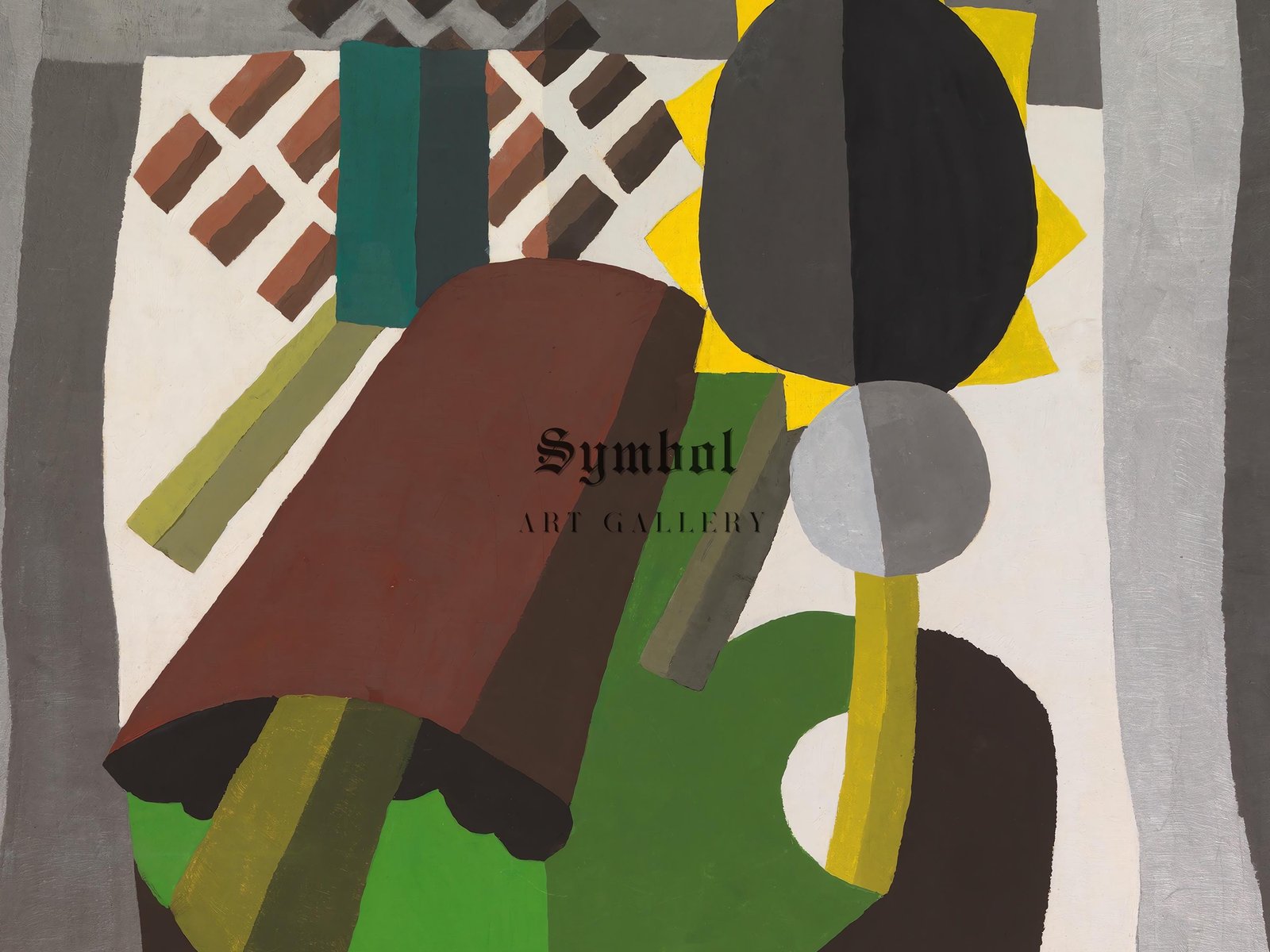 The Inn by Arthur Dove, 1942, Art Deco and American Modernism, fine art print