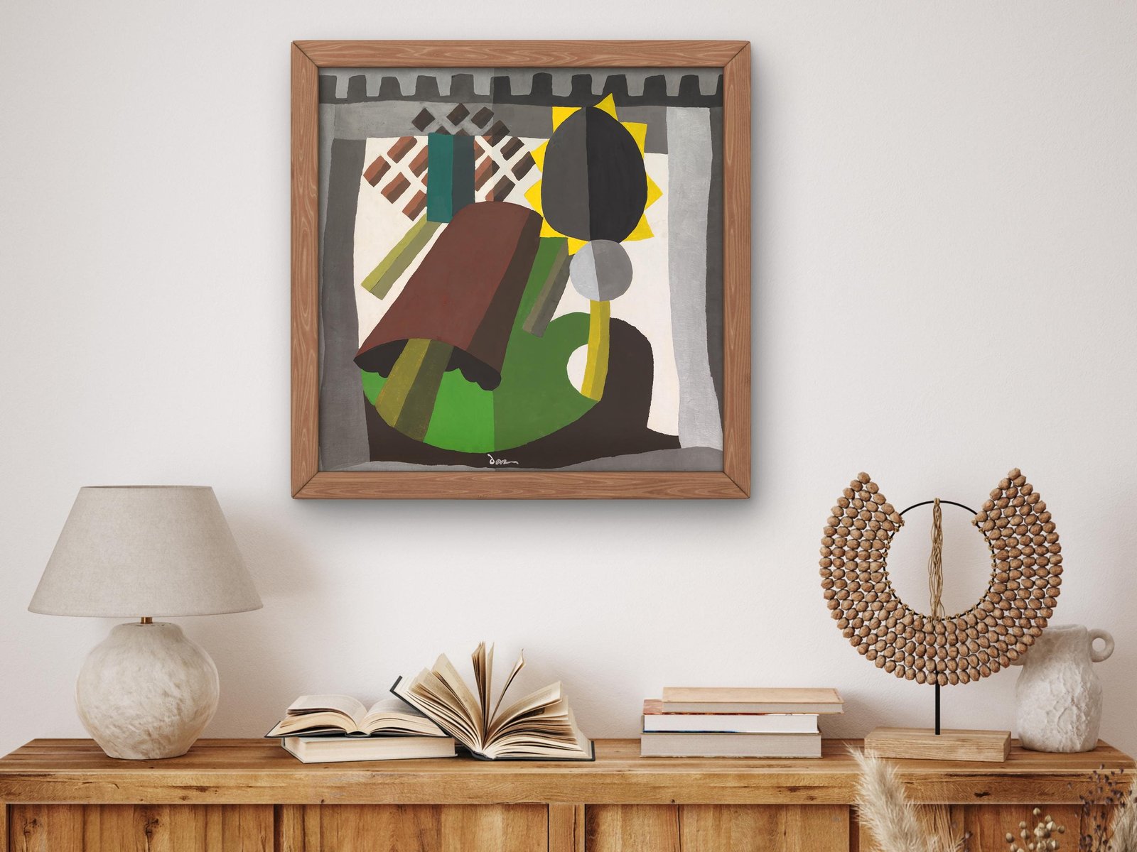 The Inn by Arthur Dove, 1942, Art Deco and American Modernism, fine art print