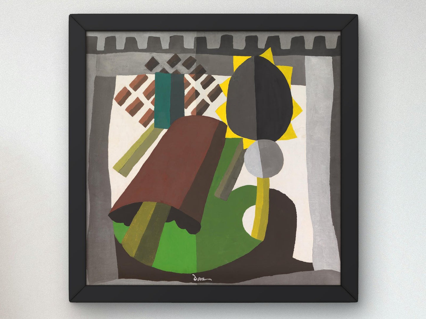 The Inn by Arthur Dove, 1942, Art Deco and American Modernism, fine art print