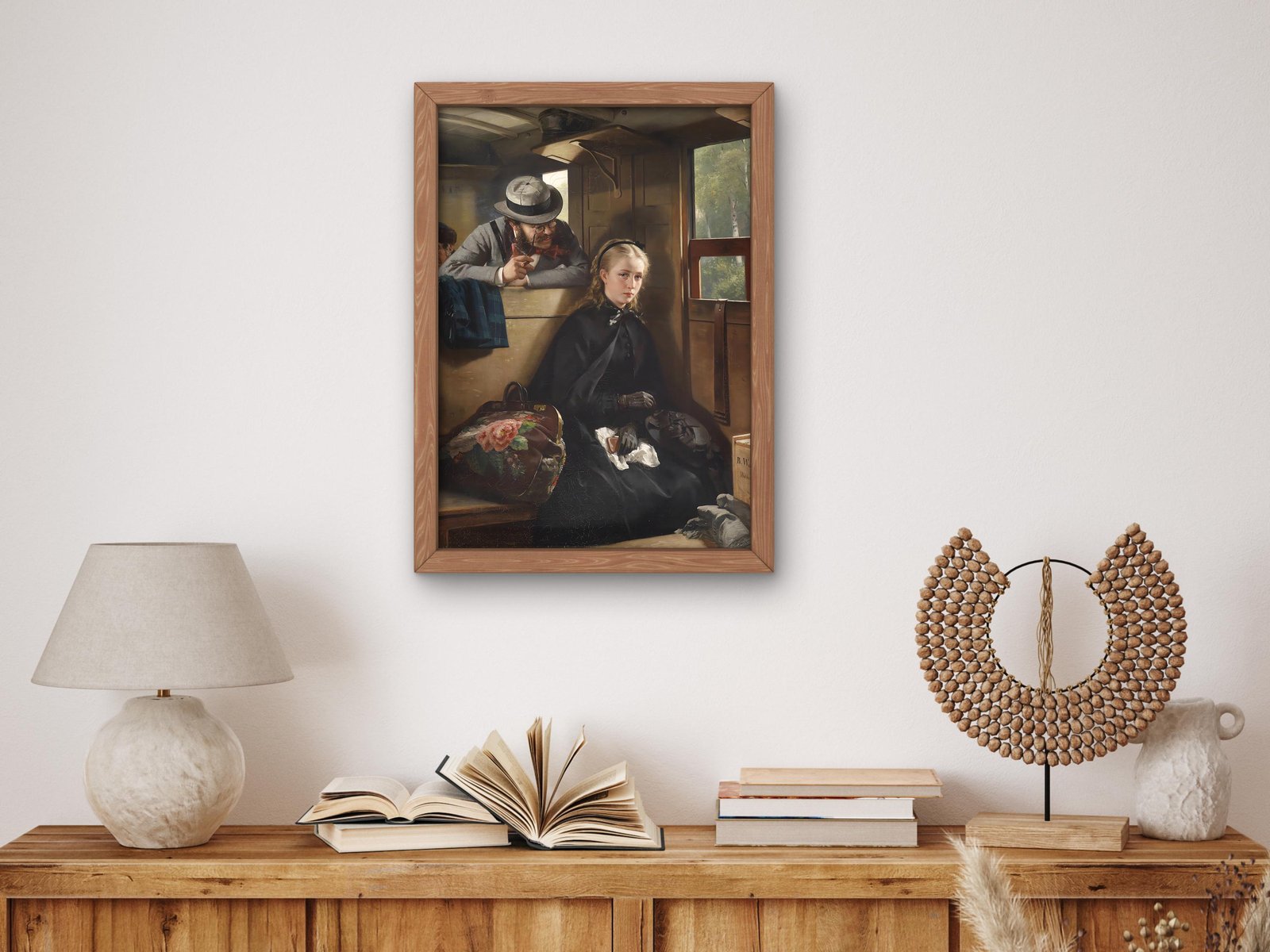 The Irritating Gentleman by Berthold Woltze, 1874, Realism and Naturalism, fine art print