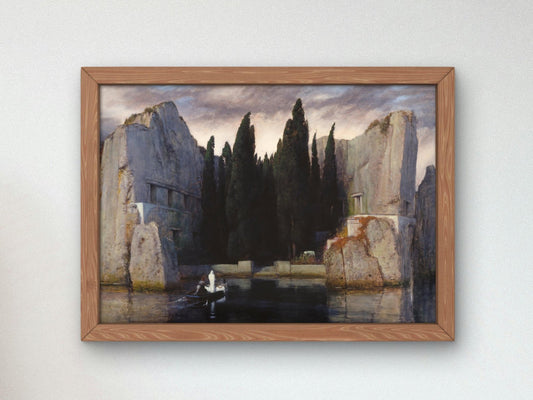 The Isle of the Dead by Arnold Böcklin, 1880, Pre-Raphaelites and Symbolism, fine art print
