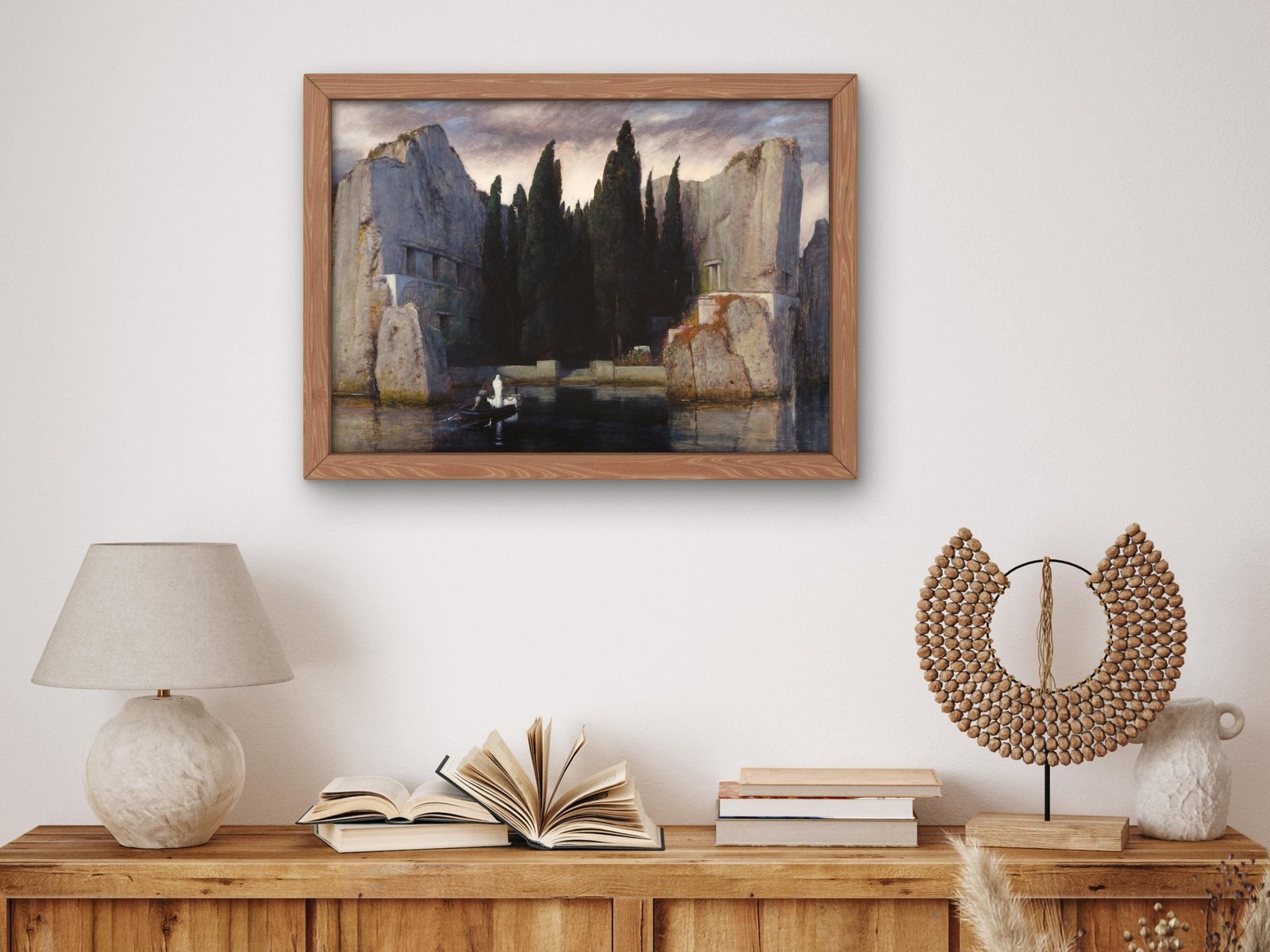 The Isle of the Dead by Arnold Böcklin, 1880, Pre-Raphaelites and Symbolism, fine art print