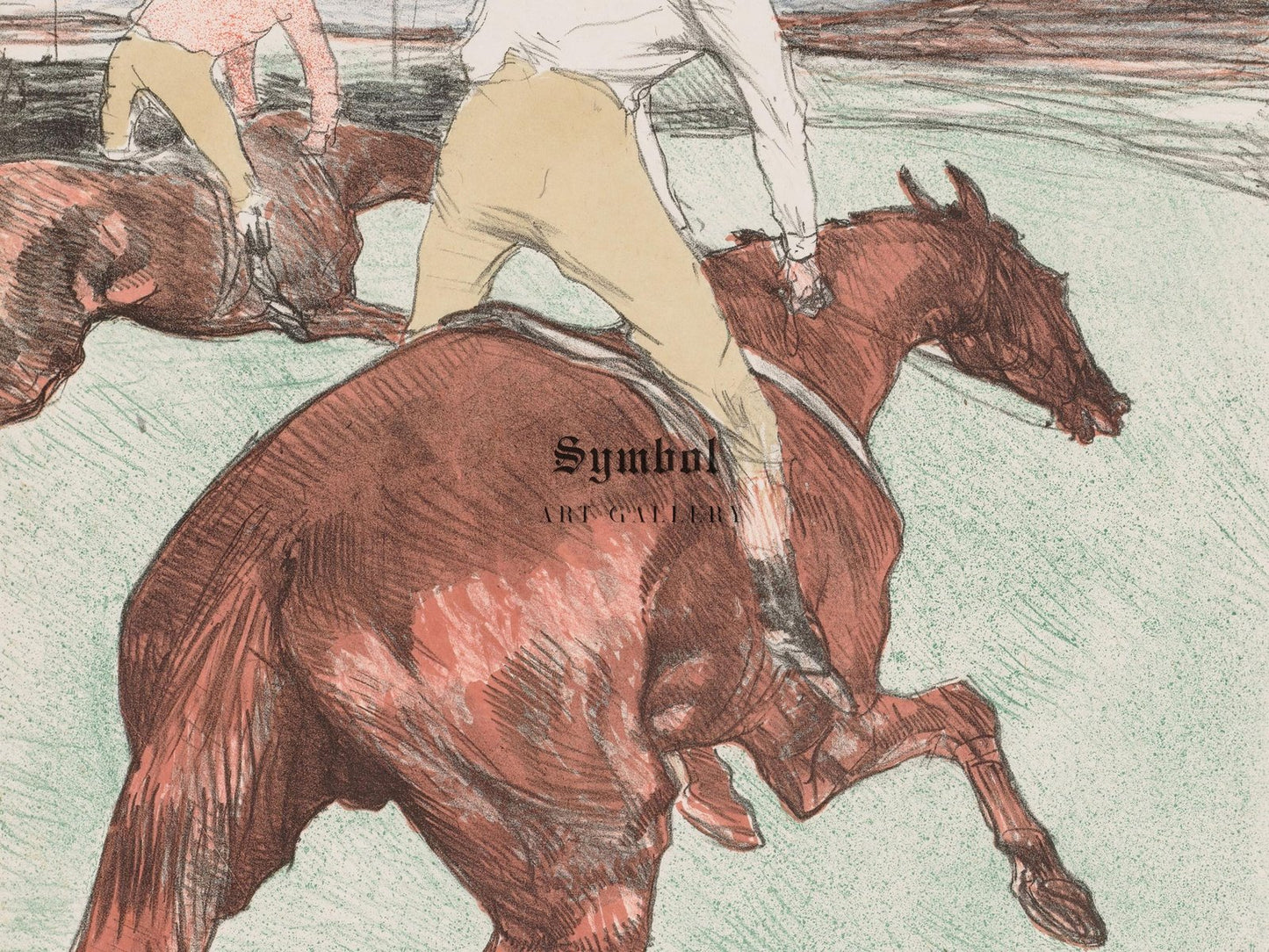 The Jockey by Henri de Toulouse Lautrec, 1899, Art Nouveau and Belle Époque, fine art print