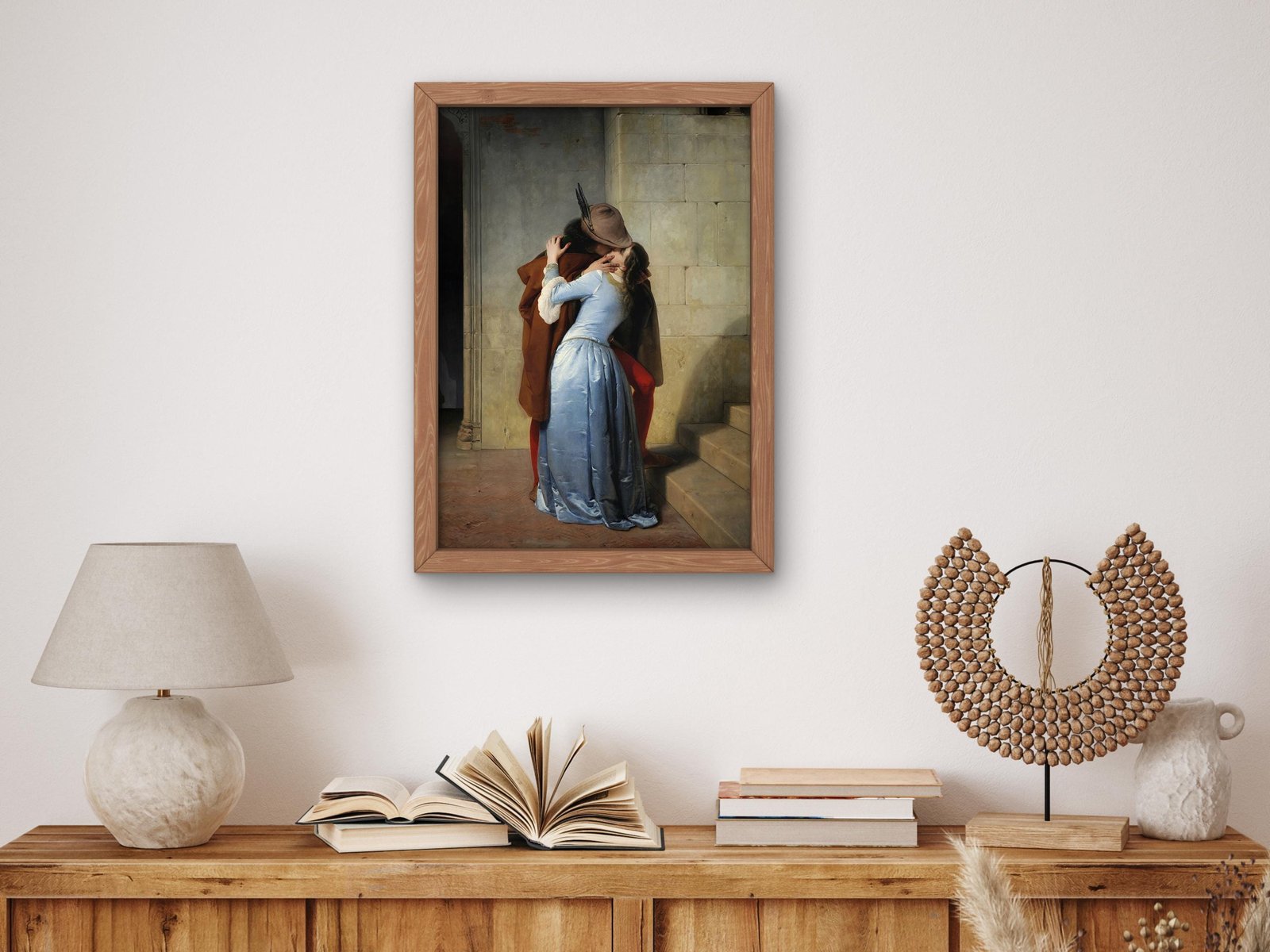 The Kiss by Francesco Hayez, 1859, Romanticism and Classical Landscapes, fine art print