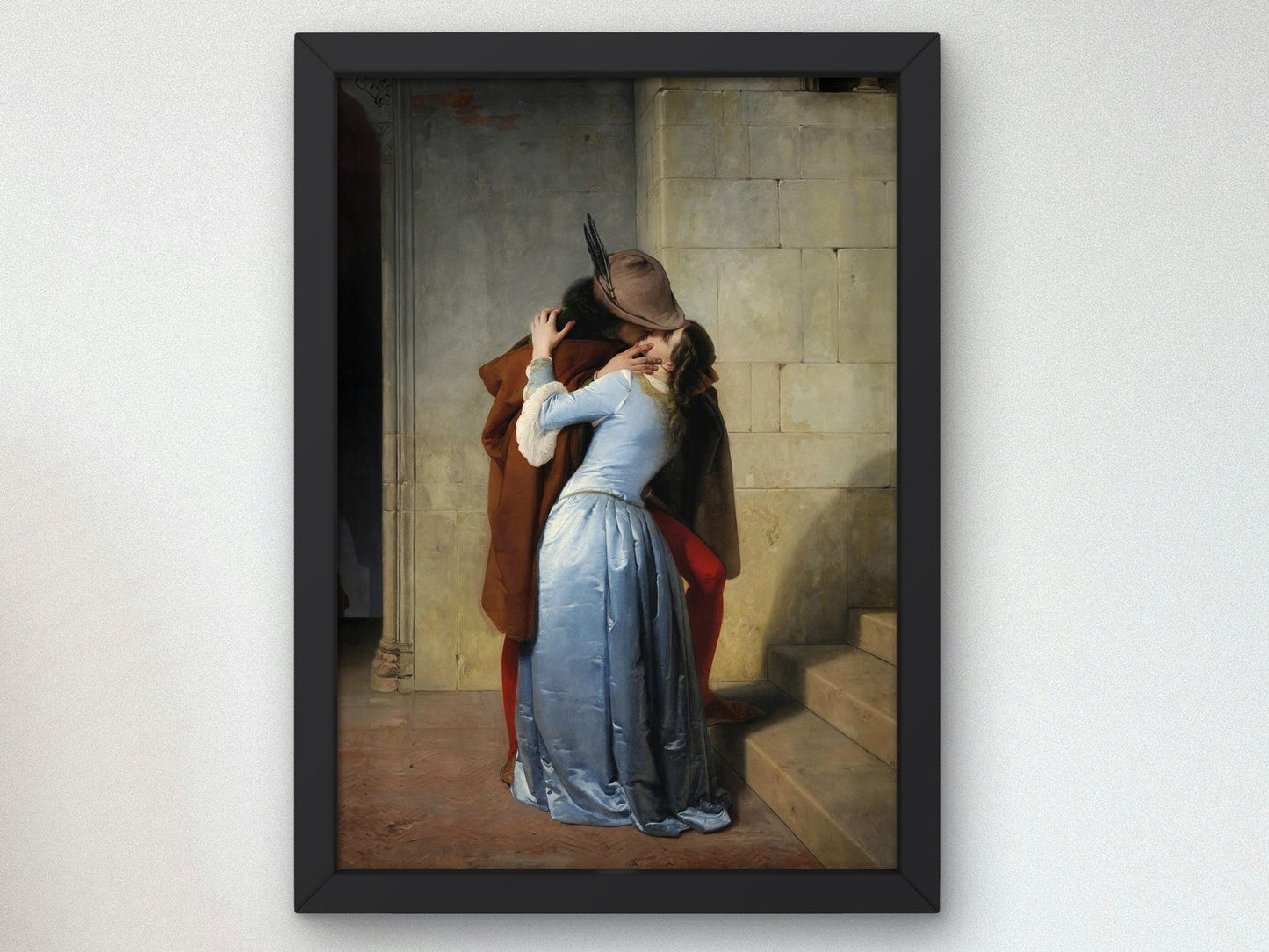 The Kiss by Francesco Hayez, 1859, Romanticism and Classical Landscapes, fine art print
