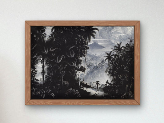 The Landscape and Her Children by Walter Spies, 1939, Surrealism and Modern Art, fine art print
