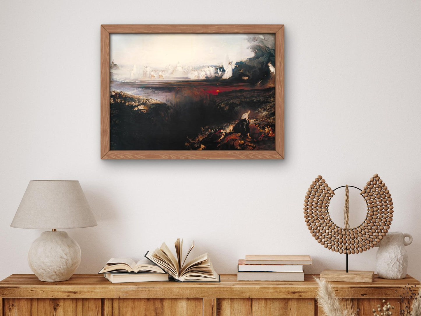 The Last Judgement by John Martin, 1853, Romanticism and Classical Landscapes, fine art print
