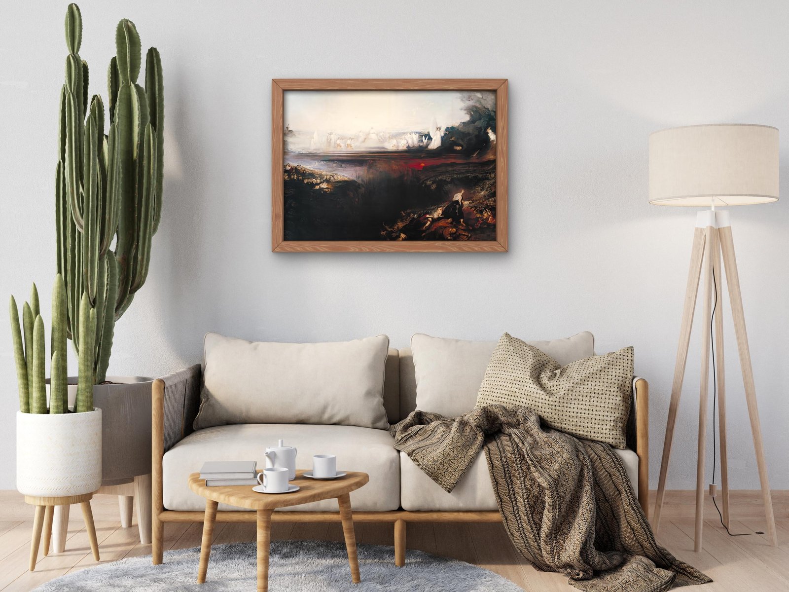 The Last Judgement by John Martin, 1853, Romanticism and Classical Landscapes, fine art print