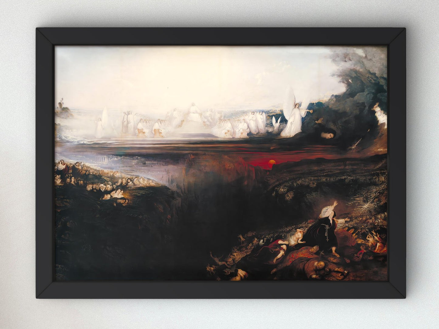 The Last Judgement by John Martin, 1853, Romanticism and Classical Landscapes, fine art print