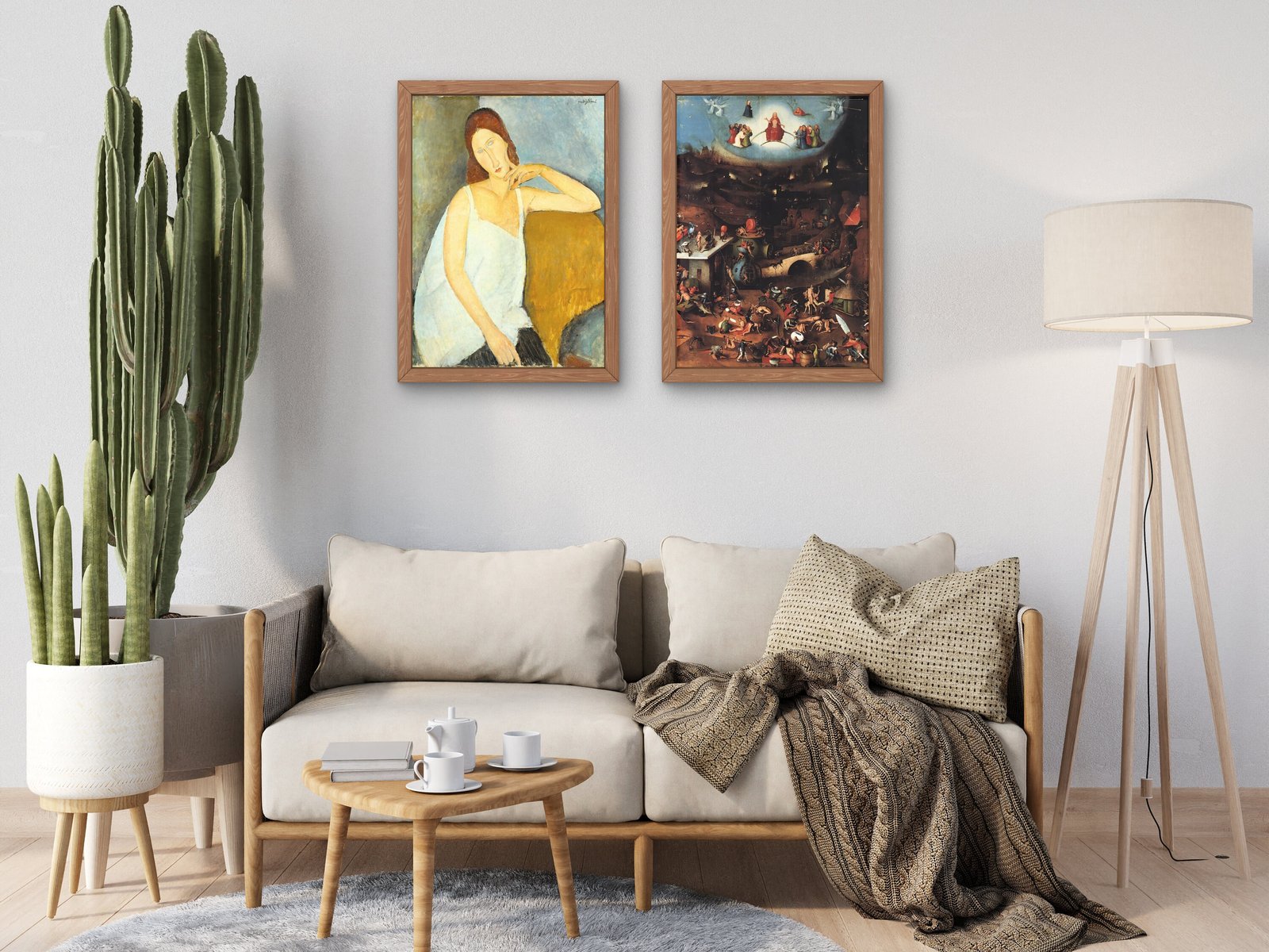 The Last Judgment by Hieronymus Bosch, 1486, Medieval art, fine art print