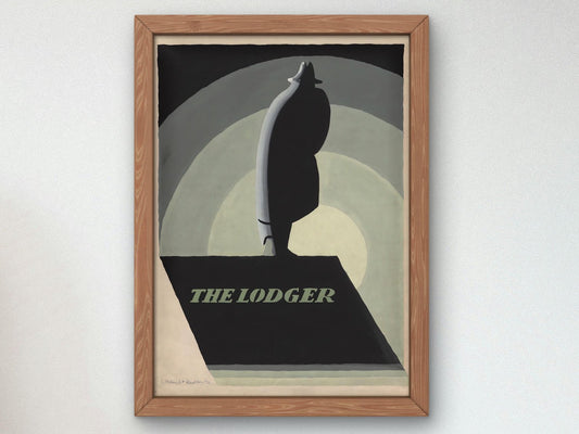 The Lodger by Edward McKnight Kauffer, 1927, Art Deco and American Modernism, fine art print