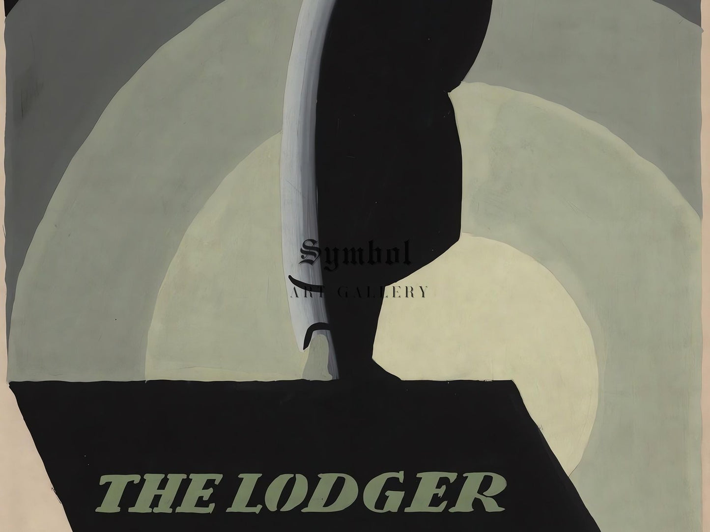 The Lodger by Edward McKnight Kauffer, 1927, Art Deco and American Modernism, fine art print