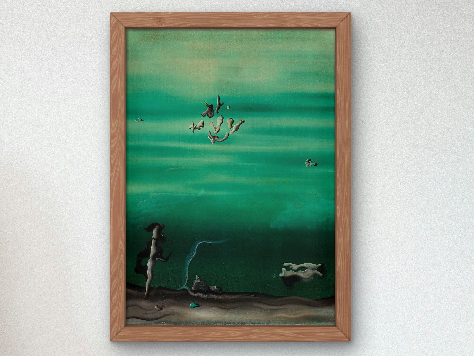 The Lovers by Yves Tanguy, 1929, Surrealism and Modern Art, fine art print