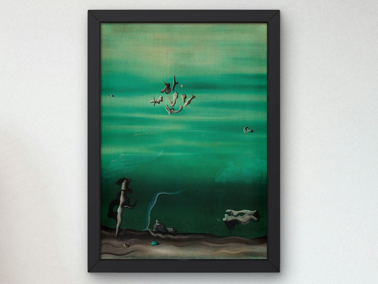 The Lovers by Yves Tanguy, 1929, Surrealism and Modern Art, fine art print