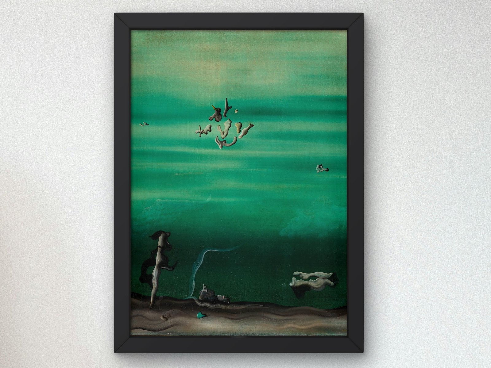 The Lovers by Yves Tanguy, 1929, Surrealism and Modern Art, fine art print